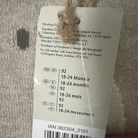 Cozy Gray Bear Kids Footie - Picture 4 of 4